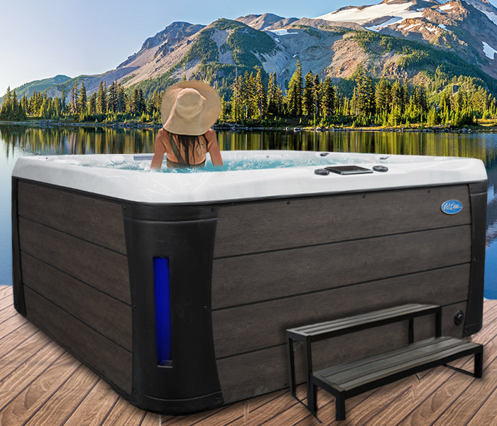Calspas hot tub being used in a family setting - hot tubs spas for sale Euless